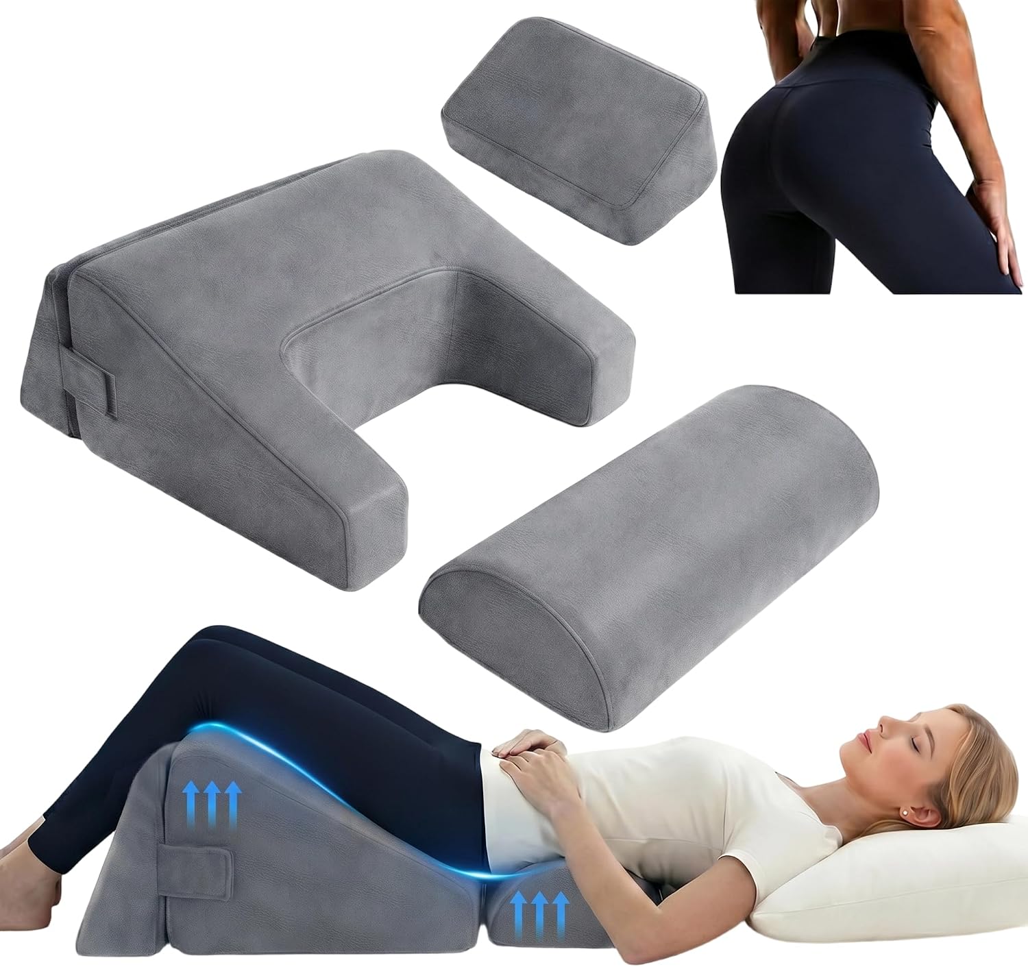 Four-piece BBL sleep set.